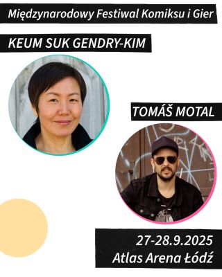 Na @mfkig przygotowaliśmy 3 nowe tytuły a na festiwalu spotkacie @keumsukgendrykim i @motal_tomas