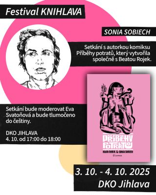 Na jihlavském festivalu @knihlava proběhne setkání se Soniou Sobiech, autorkou komiksu Příběhy potratů, který vytvořila...